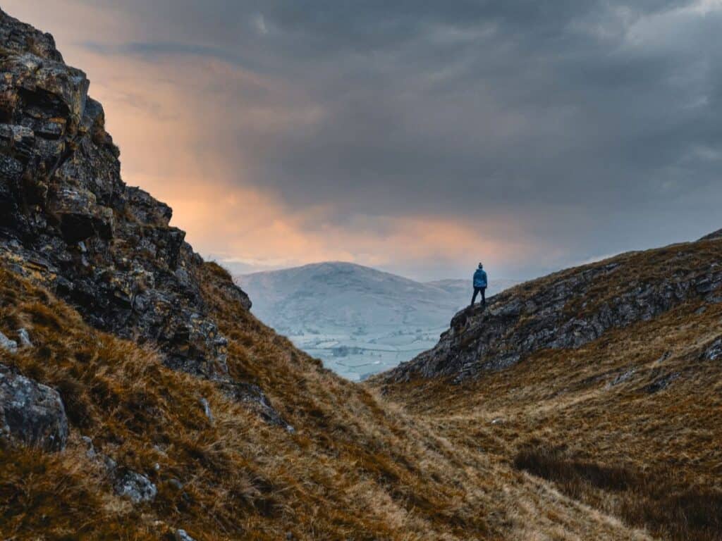 Wild camping lake district
