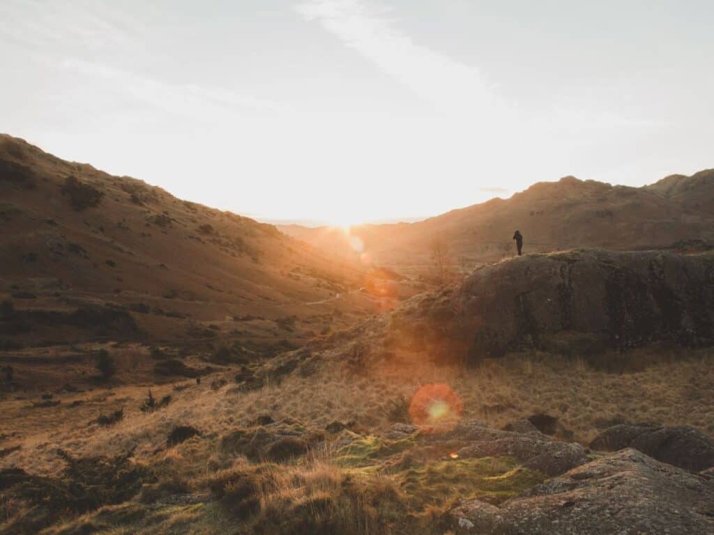 Wild camping lake district