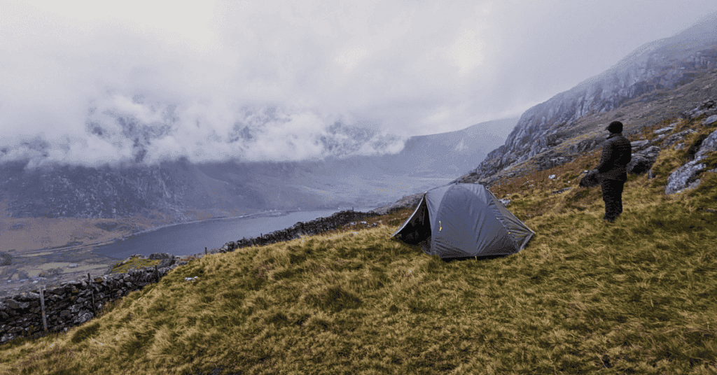 About 5 What is a tent footprint. Wild camping in Wales
