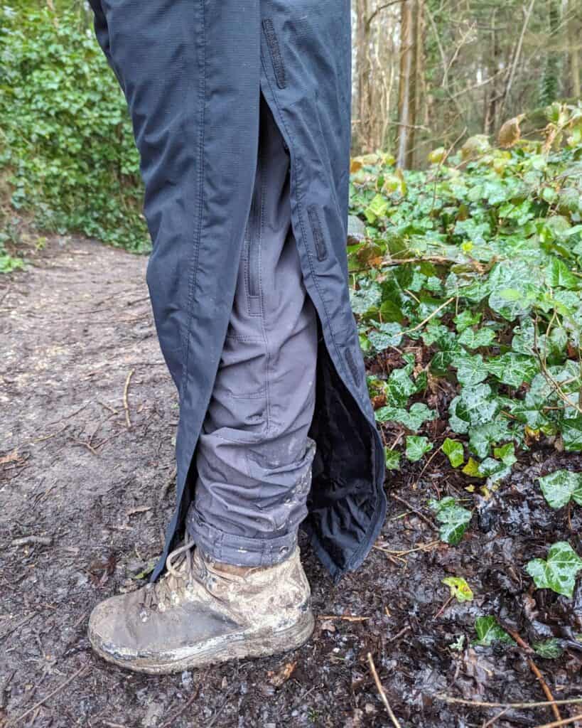 Berghaus Maitland GORE-TEX® Overtrousers Review 2 Berghaus waterproof trousers full length zip
