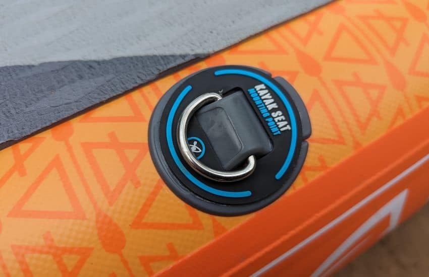 Kayak seat d ring