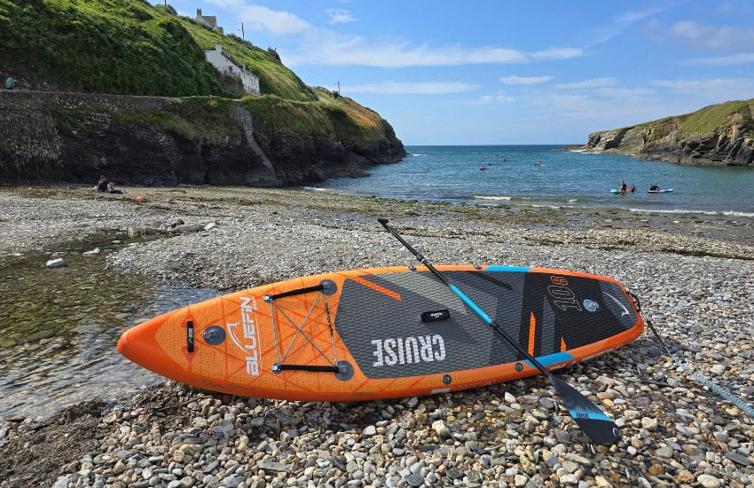 Bluefin Cruise on Cornish beach