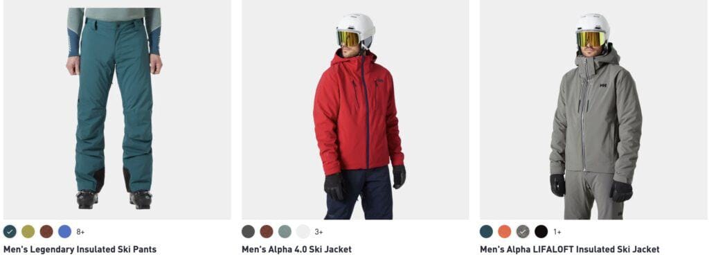 Ski Free when you purchase Helly Hansen ski gears