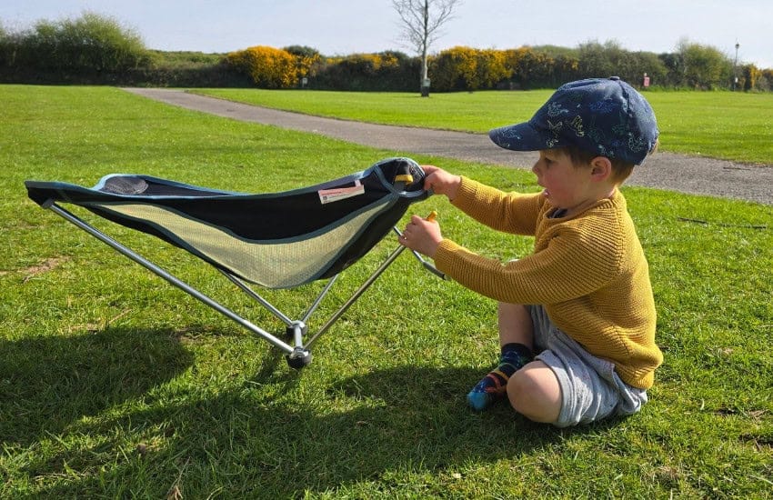 Grand Trunk Mayfly Chair set up