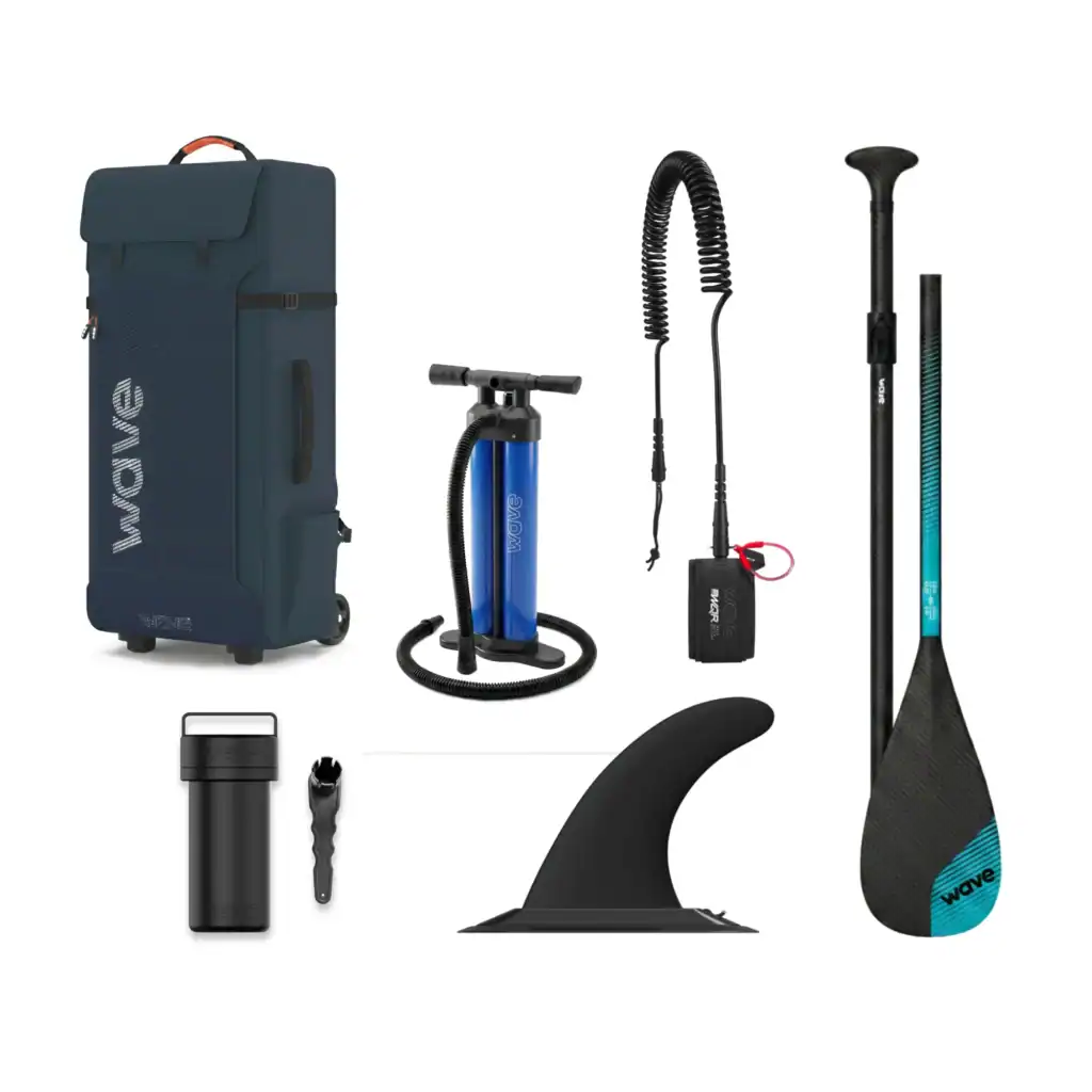 Wave Tourer 3.0 vs Wave Pro 3.0: Which SUP Is Right for You? (2026) 6 Wave Pro 3.0 - Whats in the box