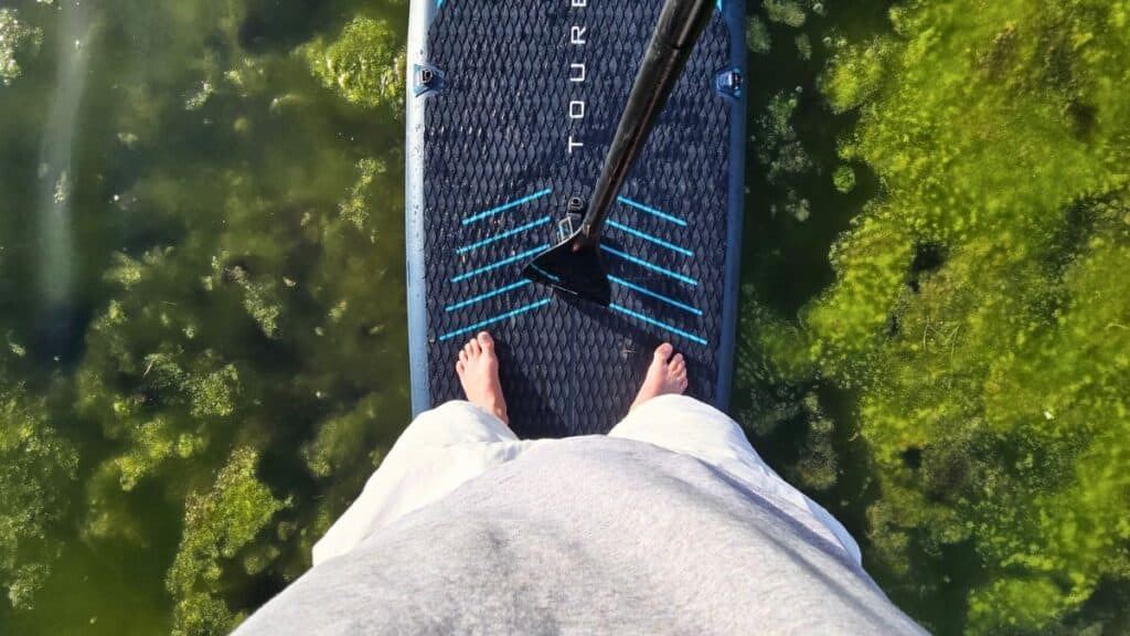 Wave Tourer 3.0 Paddleboard foot placement markings