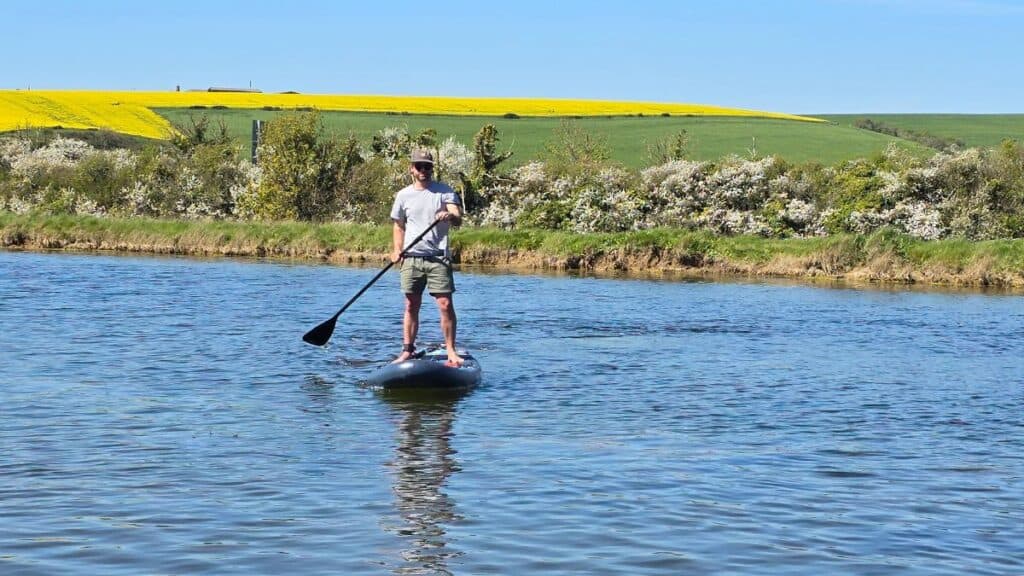 Wave Tourer 3.0 Paddleboard paddling at Cuckmere HAven