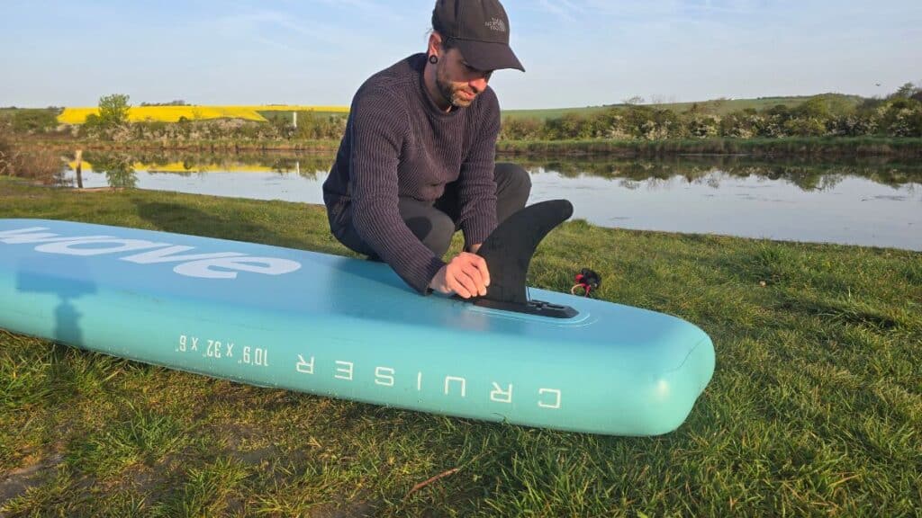 Wave Cruiser 3.0 Review | Best Budget SUP in 2026? 11 Wave Cruiser Paddle Board slide in fin