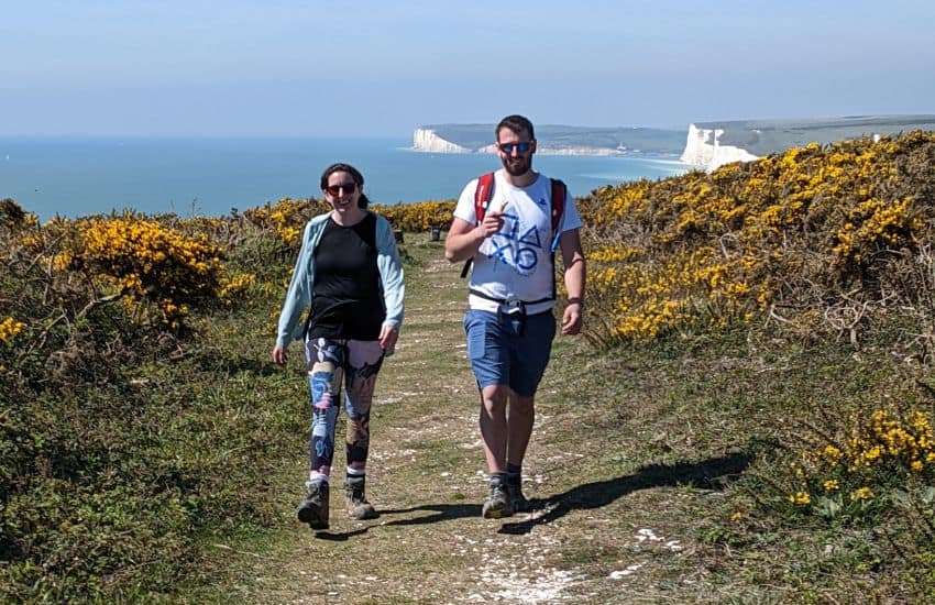 Ice Cream from birling gap - Seven sisters walk