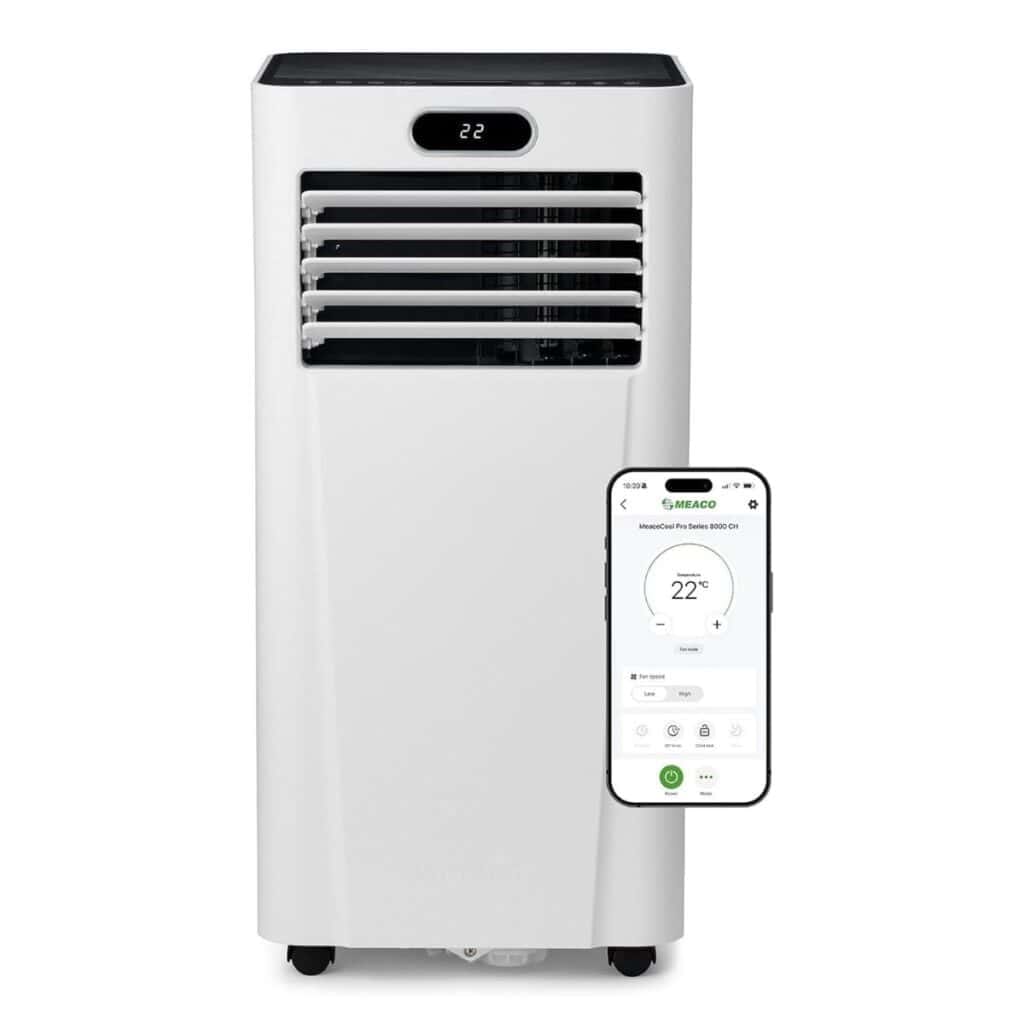 Best Portable Air Conditioners for Camping UK: 5 Units Worth Knowing (2026) 3 Best Portable Air Conditioner - Meaco MeacoCool Pro