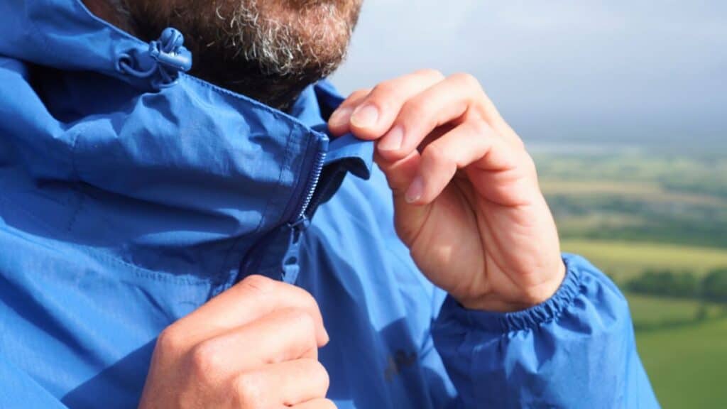 Mac in a Sac Nomad Waterproof Half Zip Jacket Review (2026) 3 Mac in a Sac Nomad YKK zip