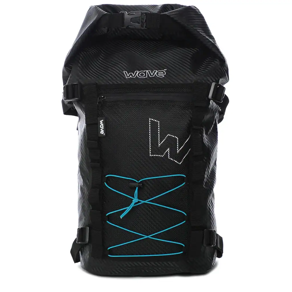 Wave ClipBackpack Black1