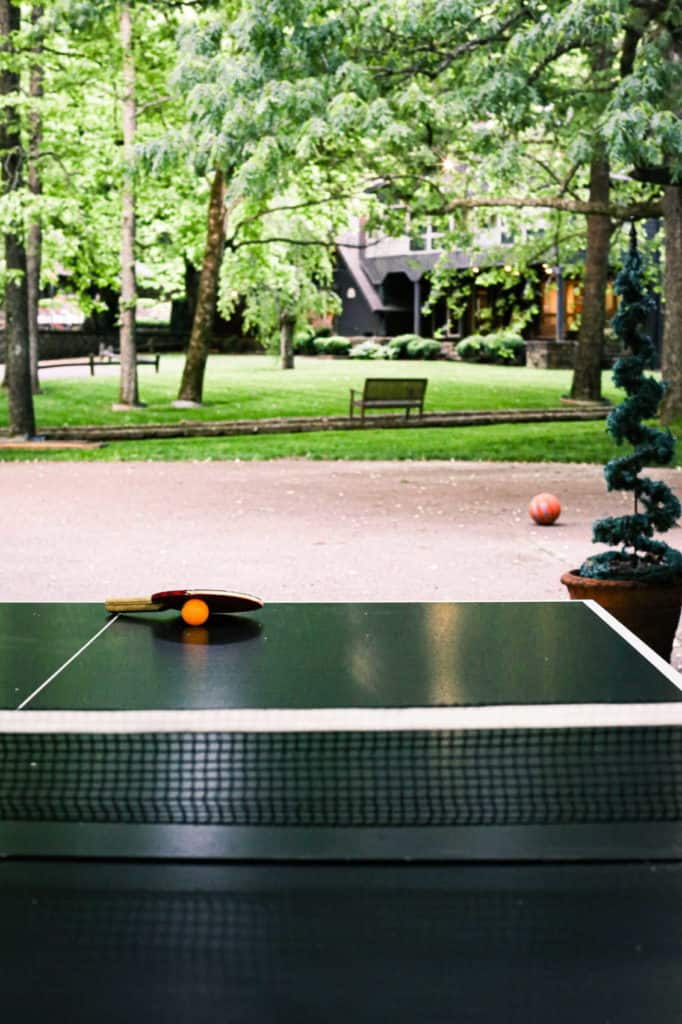 ping pong table