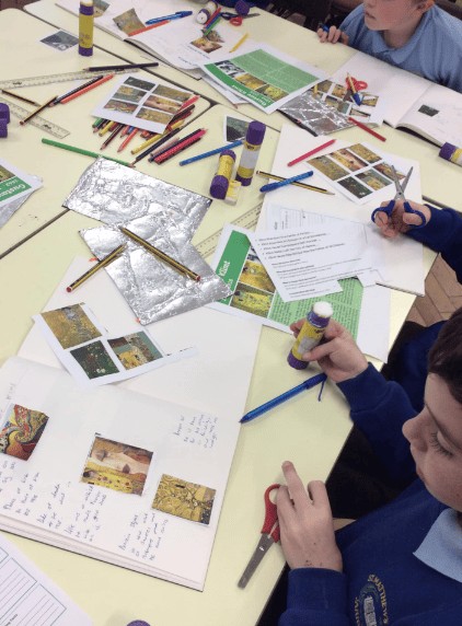 Creating fact sheets about Gustav Klimt