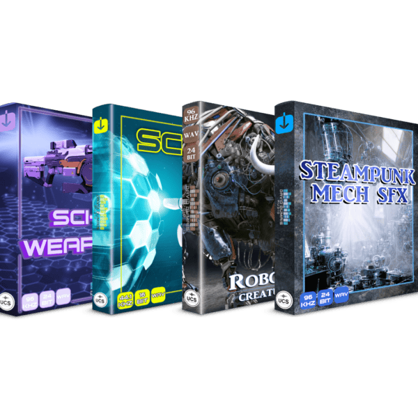 Sci-Fi Bundle v1 - No BG - 1080x1080 Sci-Fi SFX Bundle