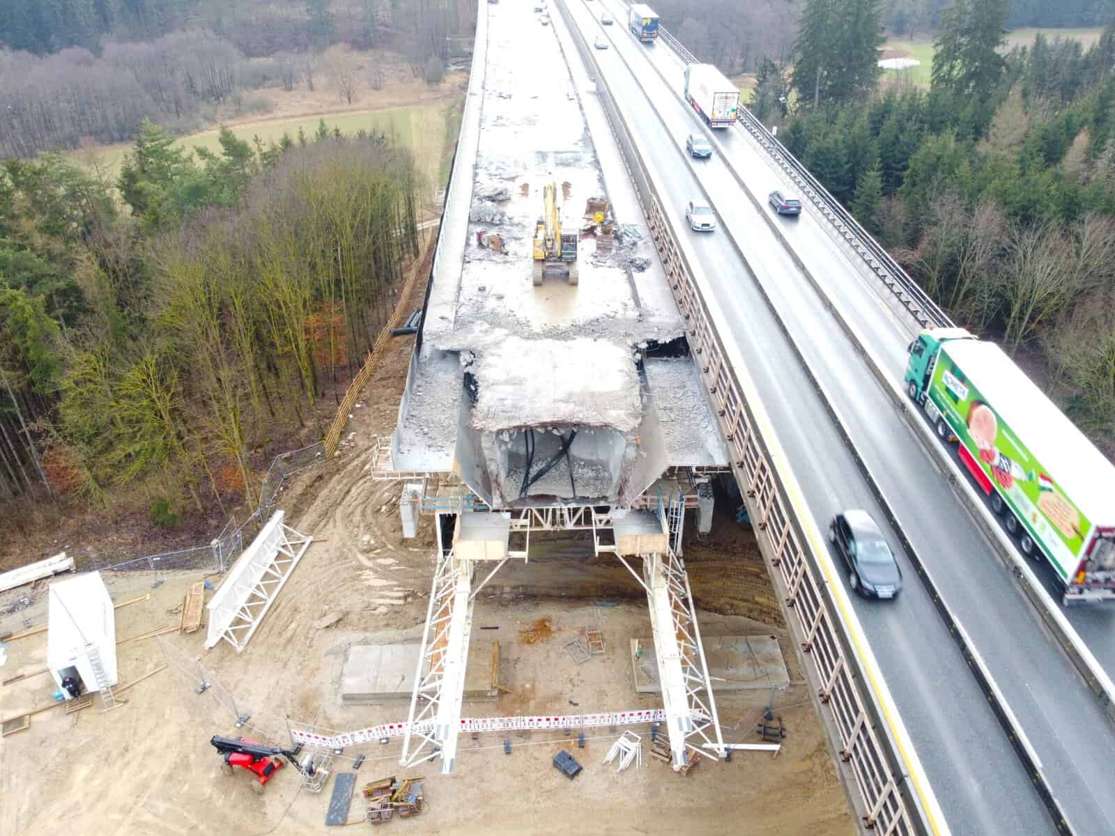 Krondorf Demolish first span