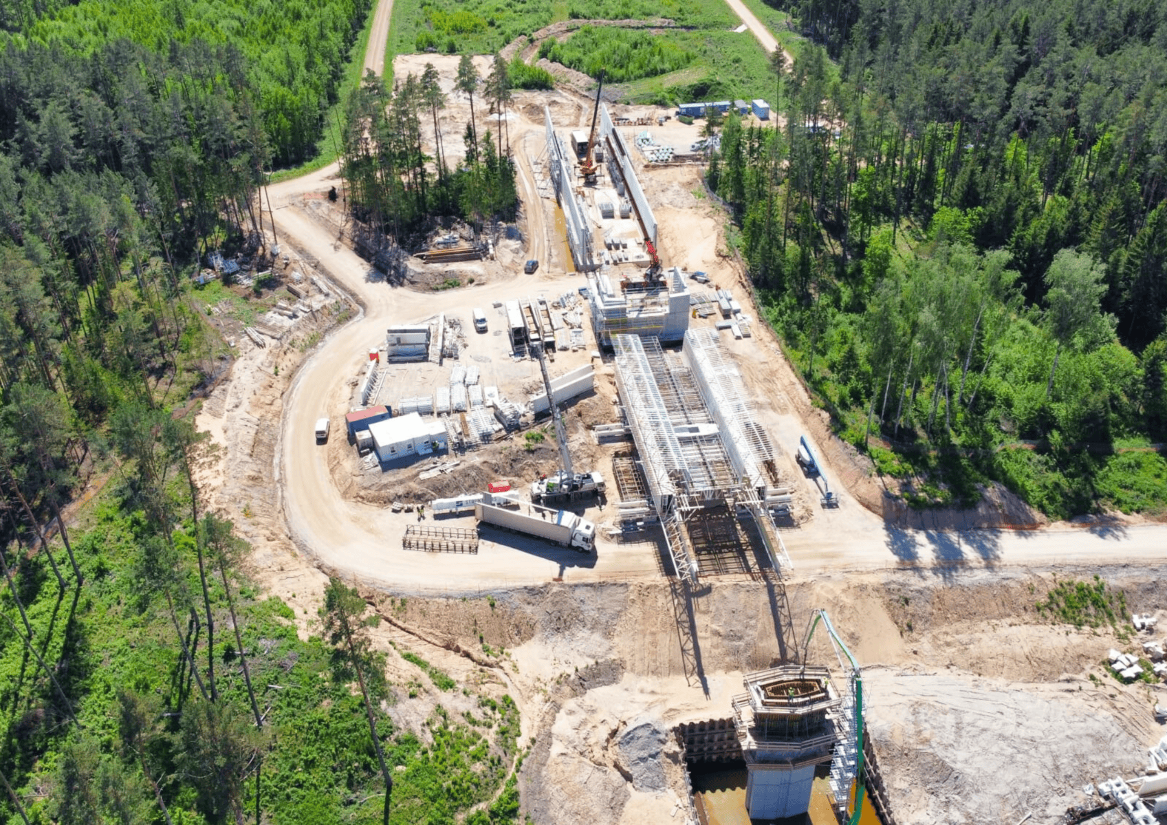 MSS rail baltica Neris bridge