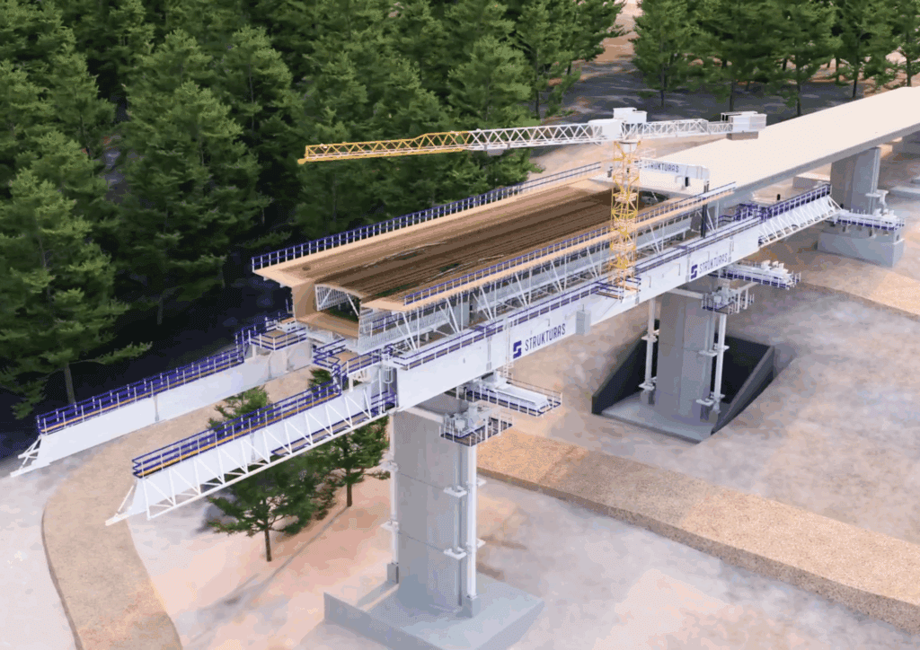 MSS rail baltica Neris bridge