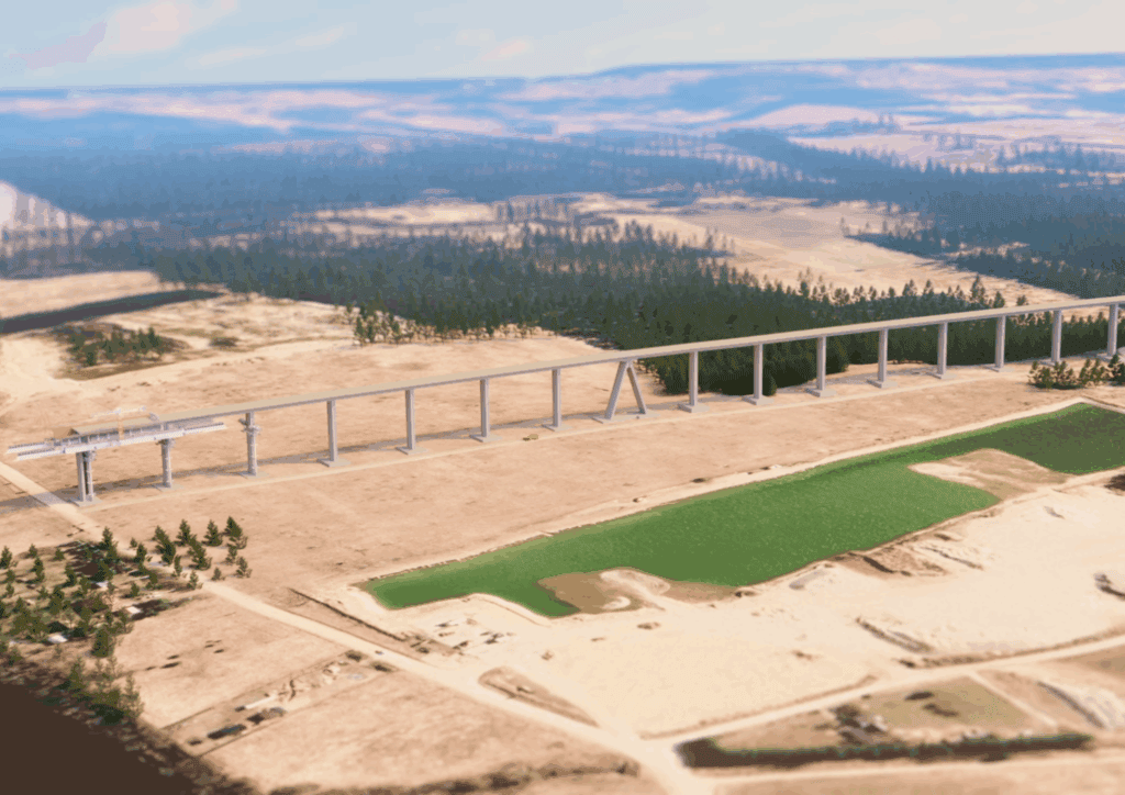 MSS rail baltica Neris bridge