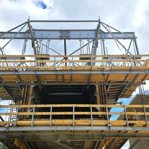 5 pairs of Balanced Cantilever Form Travellers at Construction of the Morawica and Wola Morawicka bypasses in Poland