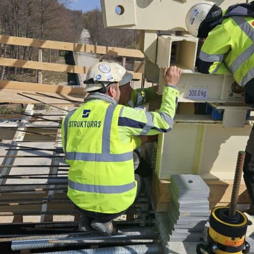5 pairs of Balanced Cantilever Form Travellers at Construction of the Morawica and Wola Morawicka bypasses in Poland