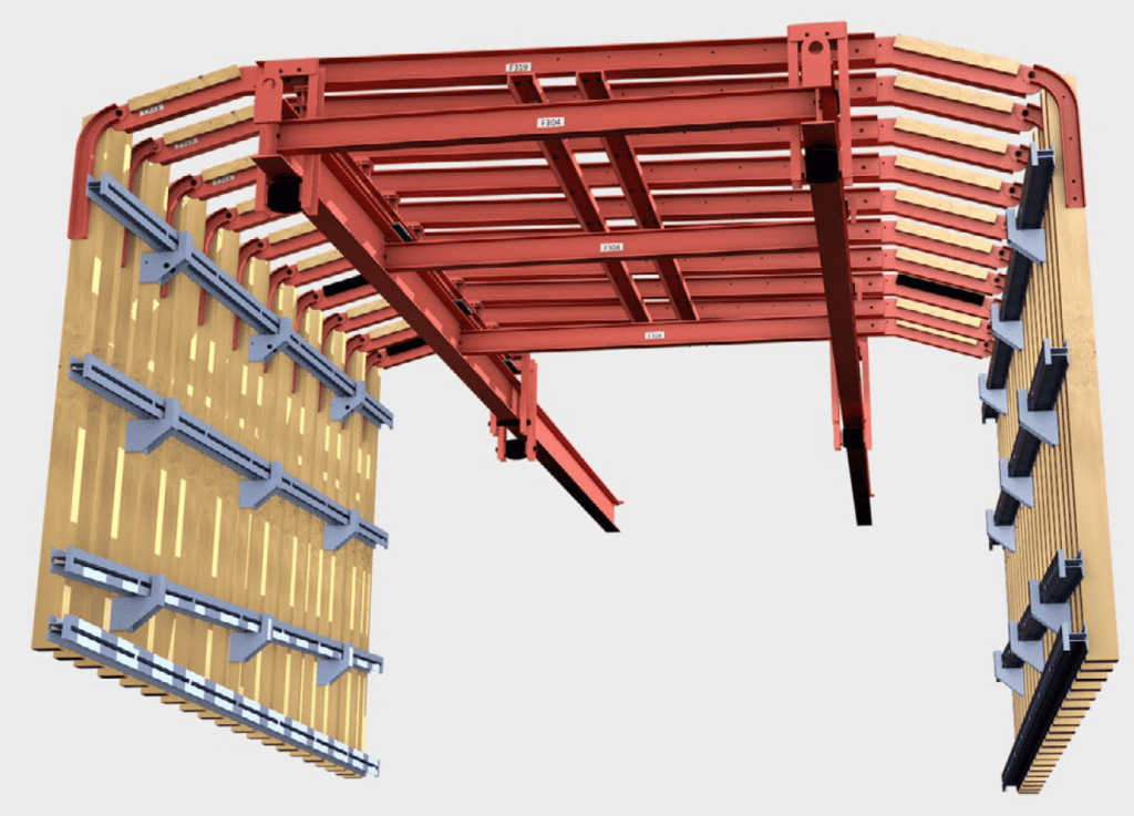 Internal formwork