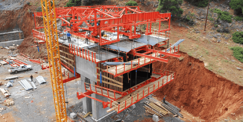 Overhead Form Traveller (FT)