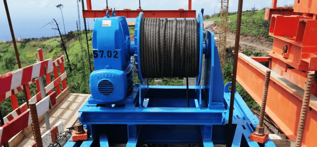 Rear winch