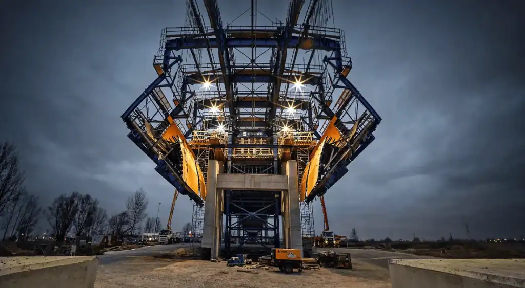 DW855 Zaklików Stalowa Wola bridge OHMSS