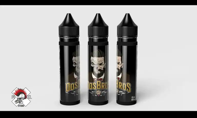 Projekt Etykiet Dosbros Czarne Butelki 1000x600