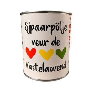 Spaarpotje vastelaovend