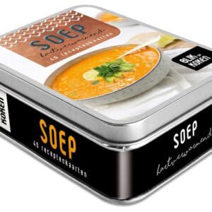 Blik op koken Soep