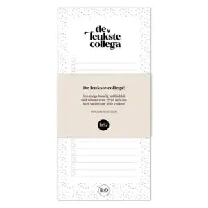 Notitieblok Collega