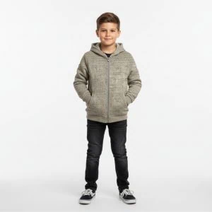 גזרות תפירה לילדים, קפוצון עם רוכסן - Stylish