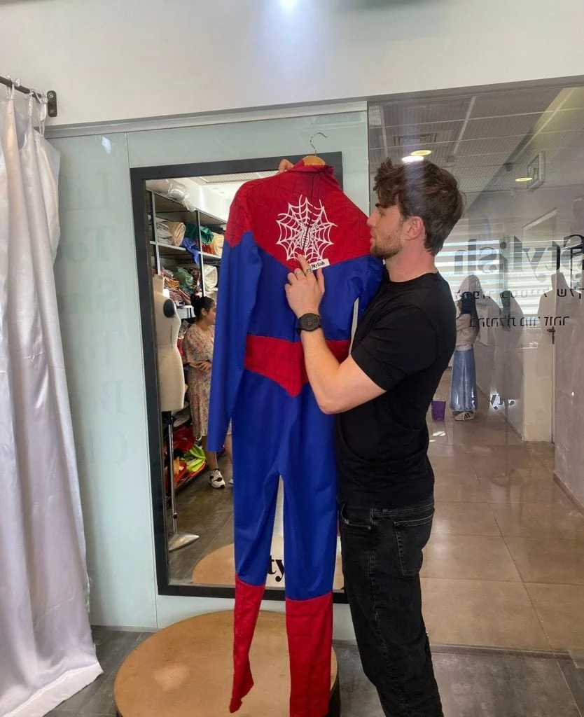 תחפושת Spider-Man בעיצוב סטייליש

