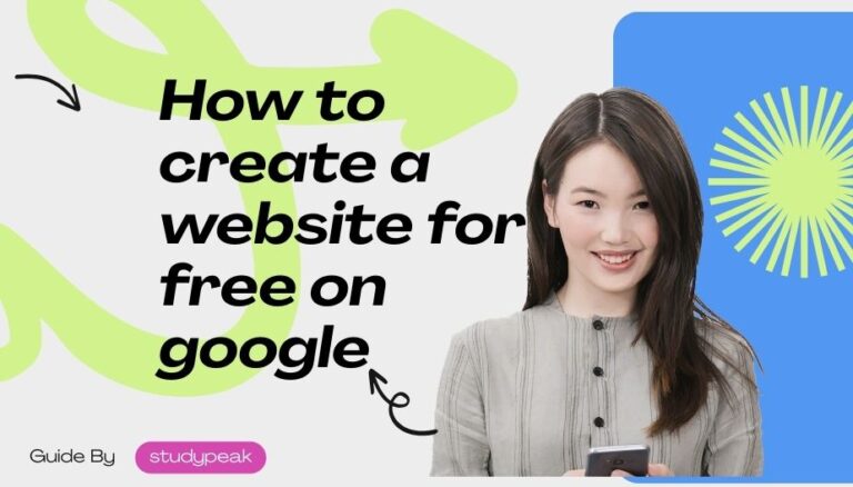 how to create a website for free on google step by step guide