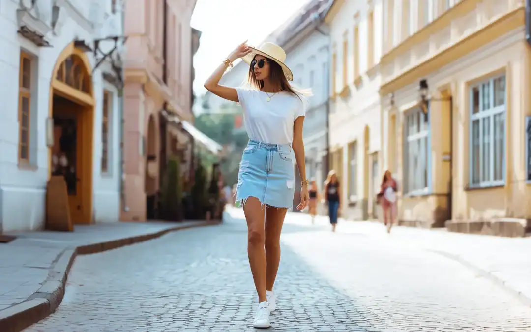 Jeansrock kombinieren: Die besten Outfit-Ideen für jede Jahreszeit