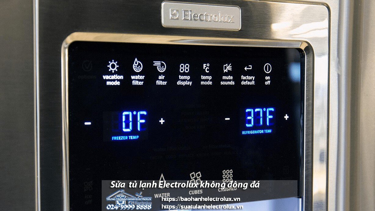 Điều chỉnh lại nhiệt độ cho tủ lạnh Electrolux 
