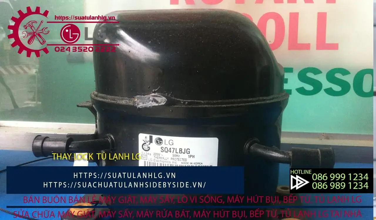 Refrigeration compressor LG, LG refrigerator compressor repair, essential component for LG refrigerators, quality LG cooling compressor for repair and replacement, trusted LG refrigerator compressor supplier.