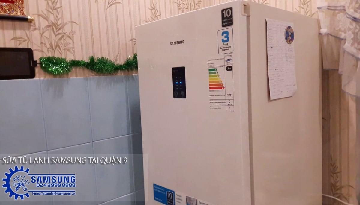 Advanced Samsung side-by-side refrigerator repair service at Quận 9, featuring expert technicians, fast turnaround, and original parts to restore optimal performance. Call 024 3999 8888 for assistance.