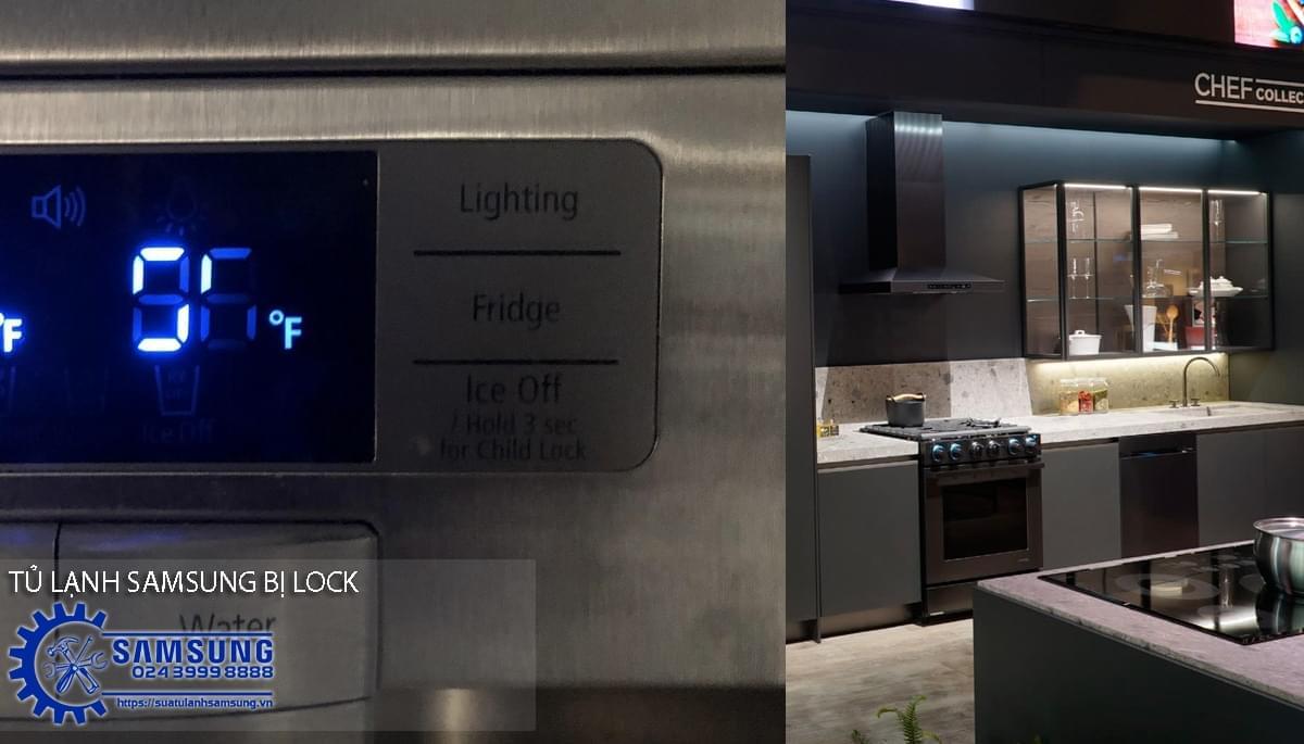 Firmware update for Samsung side by side refrigerator with digital display and lock feature. Professional repair and maintenance services available. Call 02439998888.