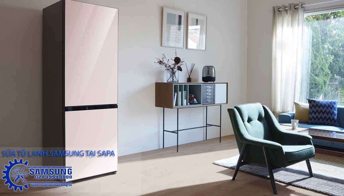 Samsung side-by-side refrigerator repair service at Suatulanhsamsung.vn, contact 024 3999 8888 - 0938 718 718 for certified Samsung refrigerator repair in Sapa.