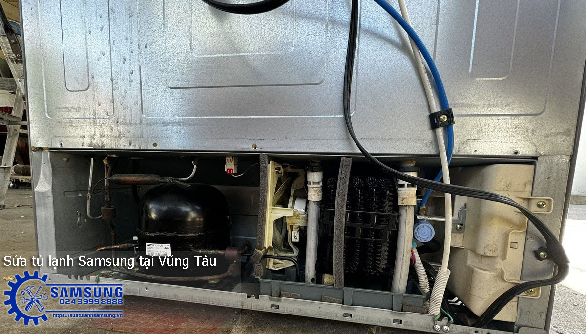 Refrigerator repair service Samsung side by side in Tòa, TUYEN, Vietnam.