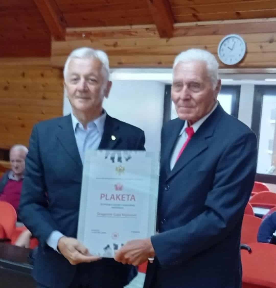 Dragomiru Gaju Vojinoviću najznačajnije priznanje Saveza boraca NOR-a i antifašista Crne Gore