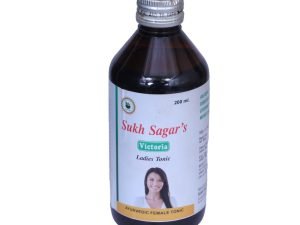 Sukh Sagar Ladies Tonic bottle for women's health and wellness.