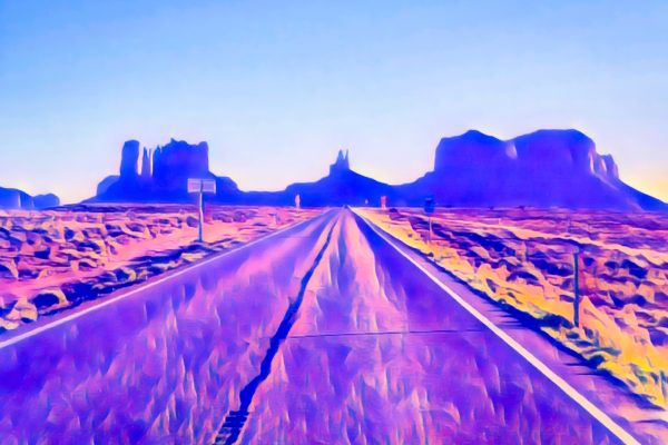 Neon Sands: Journey to Monument Valley