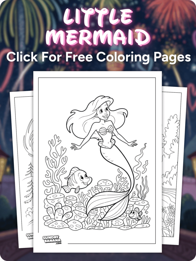 Little-Mermaid-Coloring-Pages-for-Disney Little-Mermaid-Coloring-Pages-for-Disney