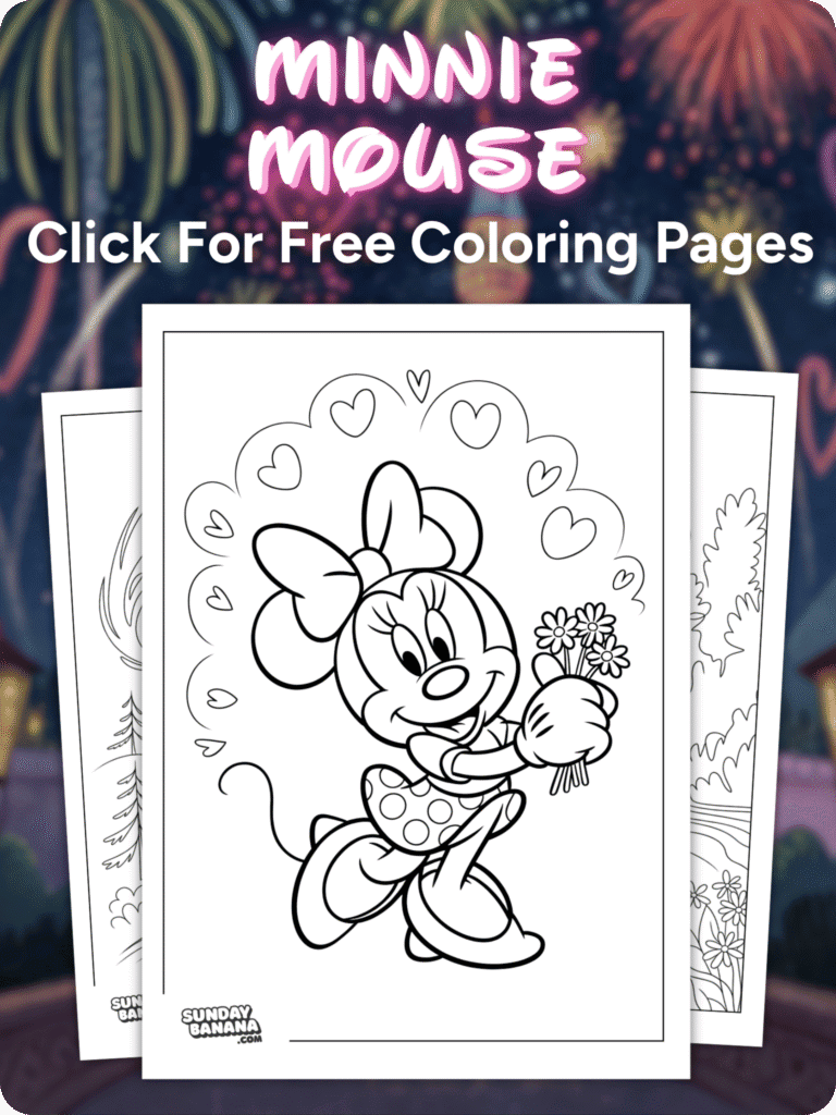 Minnie-Mouse-Coloring-Pages-for-Disney Minnie-Mouse-Coloring-Pages-for-Disney