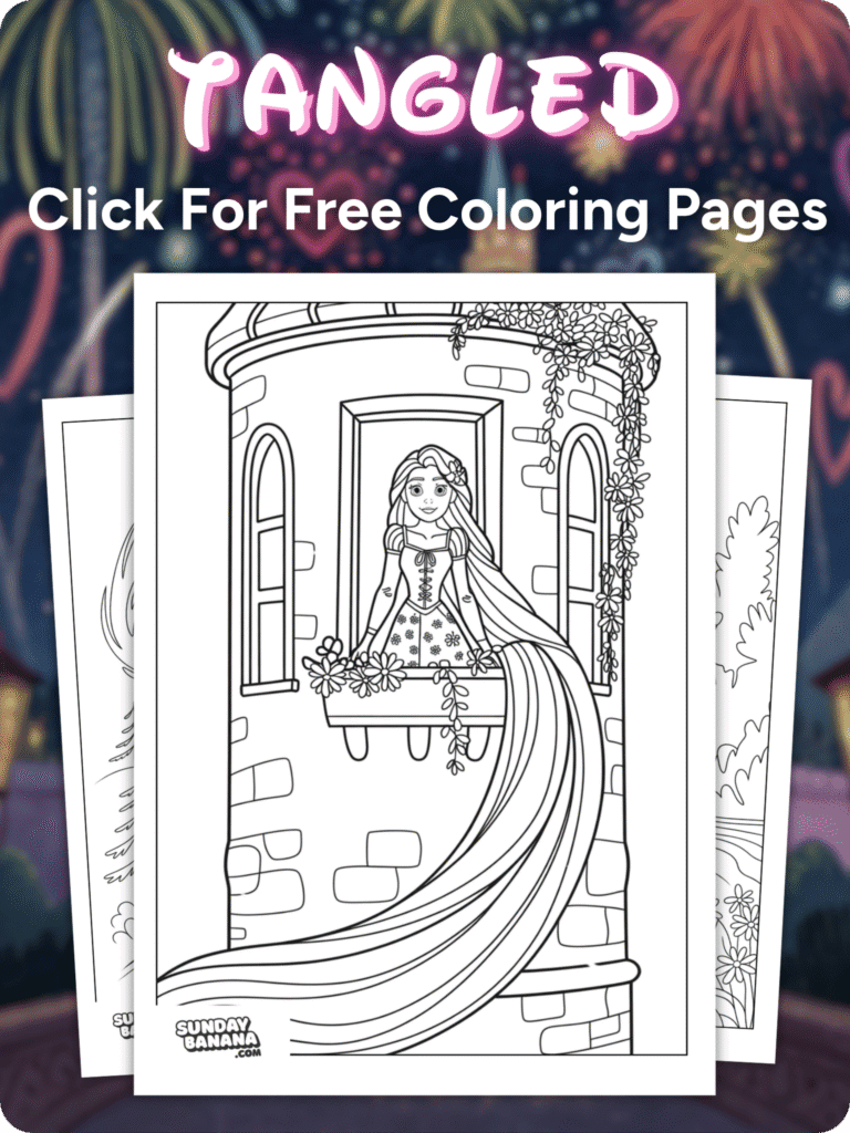 Tangled-Coloring-Pages-for-Disney Tangled-Coloring-Pages-for-Disney