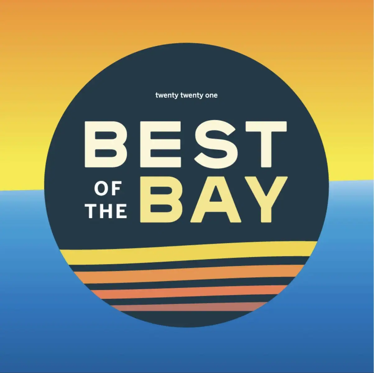 Sunshine City Massage and Spa's "Best of the Bay 2021" award badge.